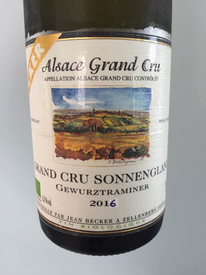 Becker – Gewurztraminer 2016 – Alsace Grand Cru, Sonnenglanz