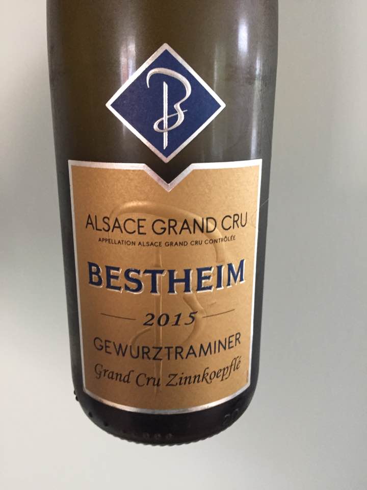 Bestheim – Gewurztraminer 2015 – Alsace Grand Cru, Zinnkoepflé