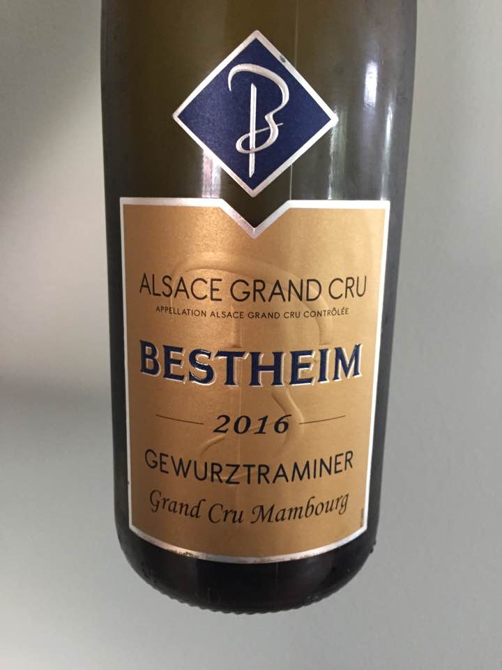 Bestheim – Gewurztraminer 2016 – Alsace Grand Cru, Mambourg