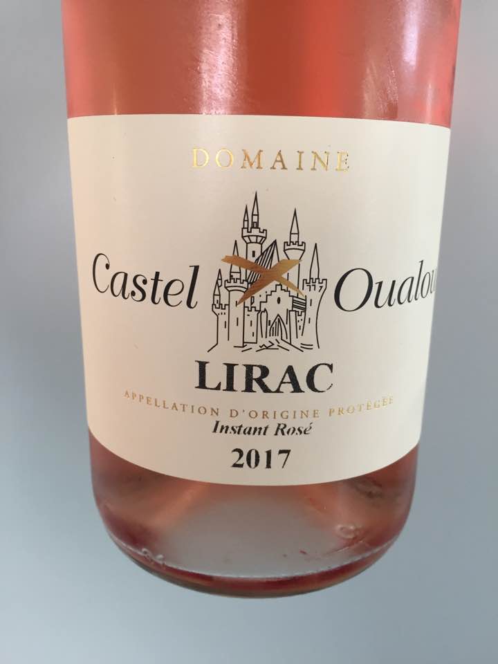 Castel Oualou – Instant Rosé 2017 – Lirac