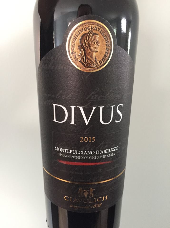 Ciavolich – Divus 2015 – Montepulciano d’Abruzzo 