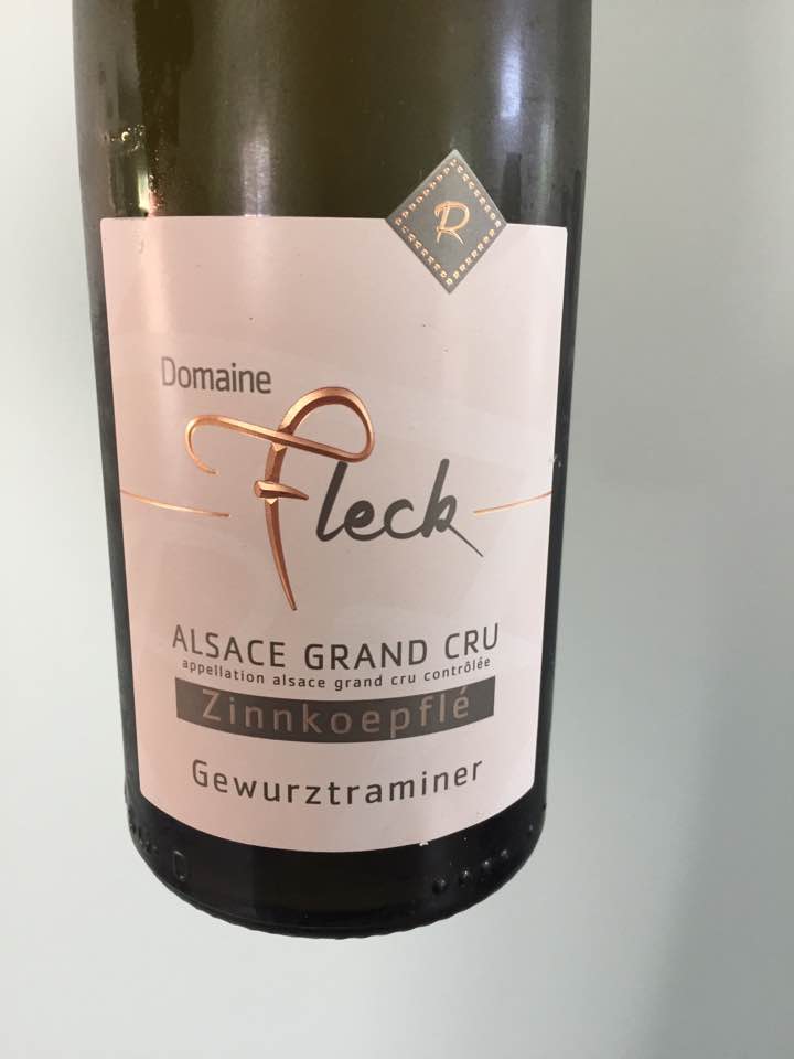 Domaine Fleck – Gewurztraminer 2016 – Alsace Grand Cru, Zinnkoepflé