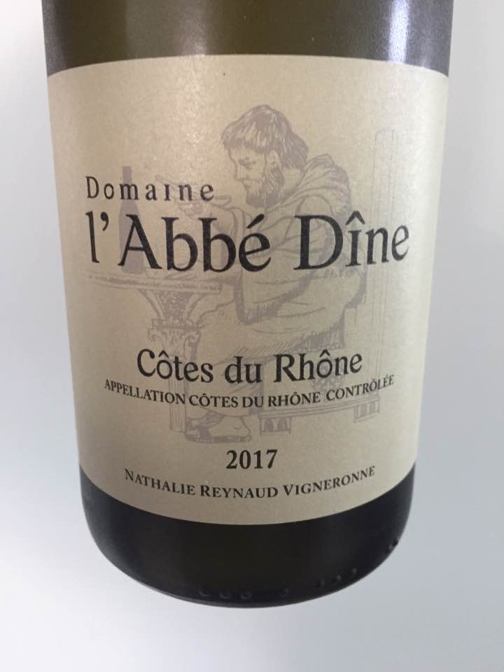 Domaine L’Abbé Dîne 2017 – Côtes du Rhône