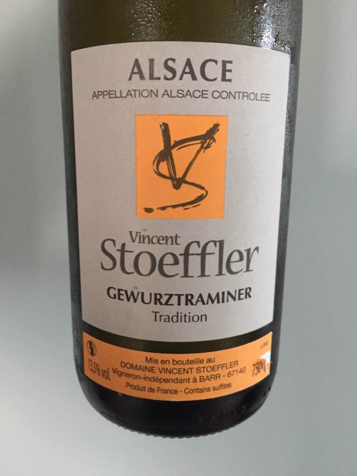 Domaine Vincent Stoeffler – Gewurztraminer 2016, Tradition – Alsace