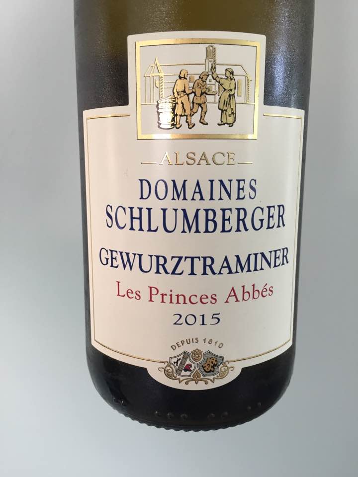 Domaines Schlumberger – Les Princes Abbés 2015, Gewurztraminer – Alsace