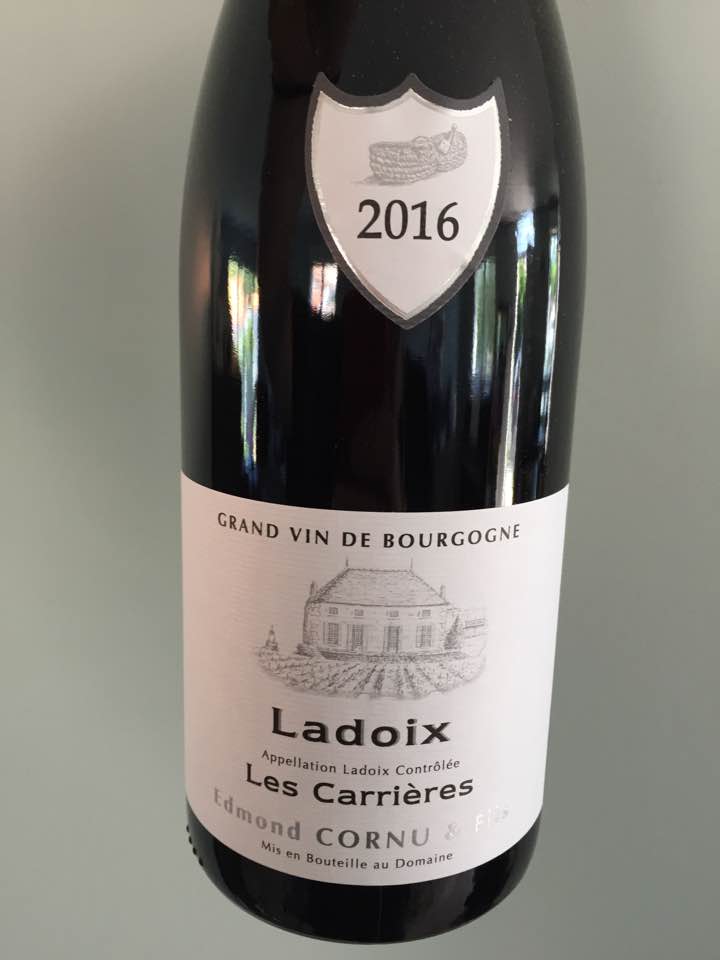Edmond Cornu & Fils – Les Carrières 2016 – Ladoix
