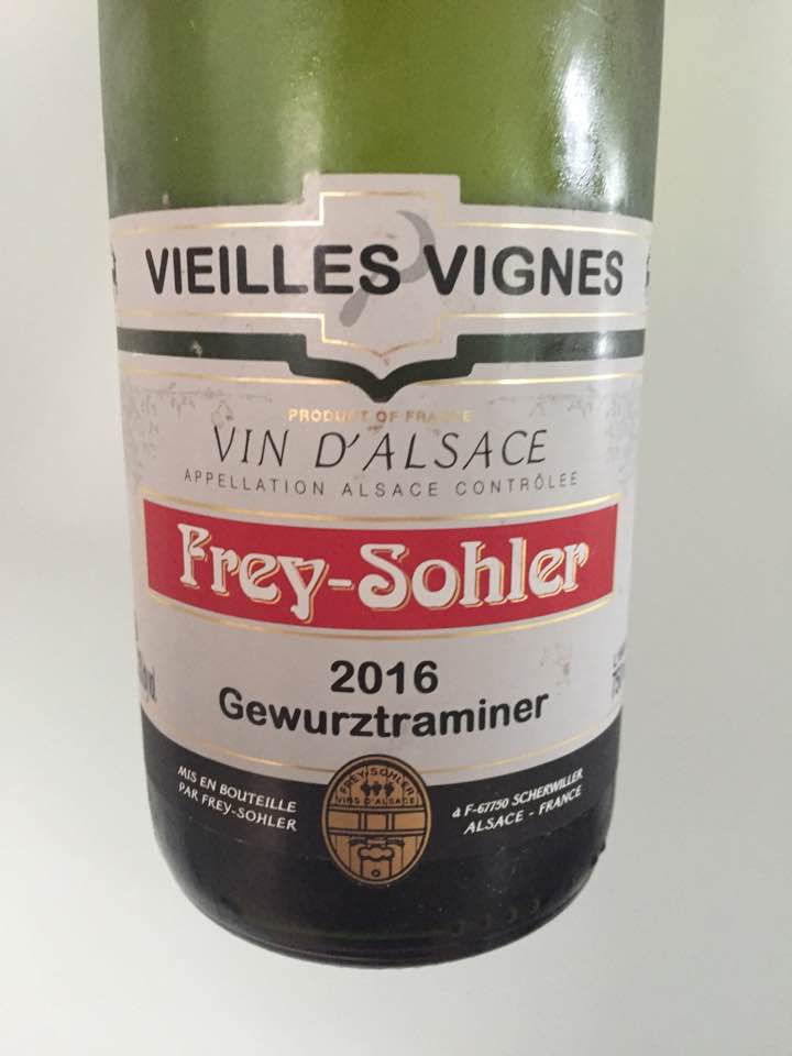 Frey-Sohler – Gewurztraminer 2016, Vieilles Vignes – Alsace