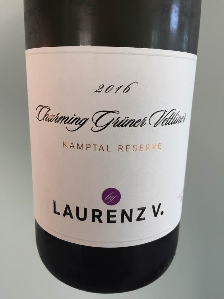 Laurenz V. – Charming Grüner Veltliner 2016 – Kamptal DAC Reserve
