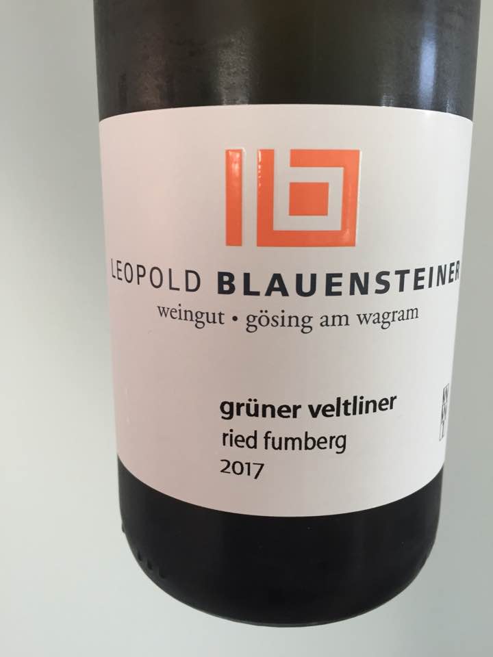 Léopold Blauensteiner – Grüner Veltliner 2017 Ried Fumberg – Wagram 