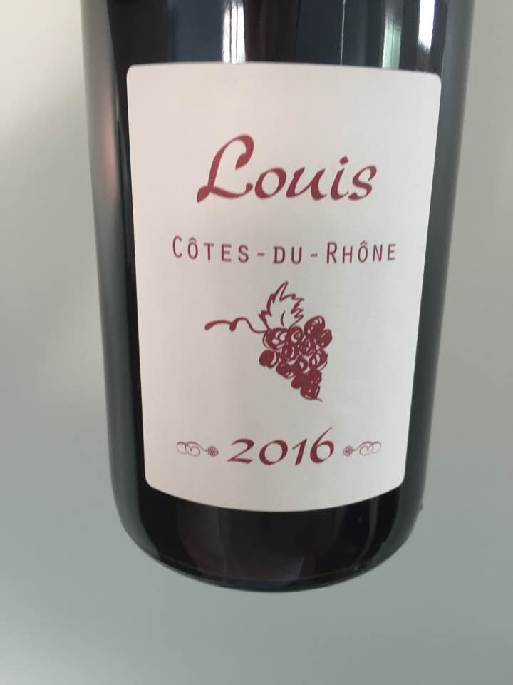 Louis – Enfants de vignerons 2016 – Côtes du Rhône