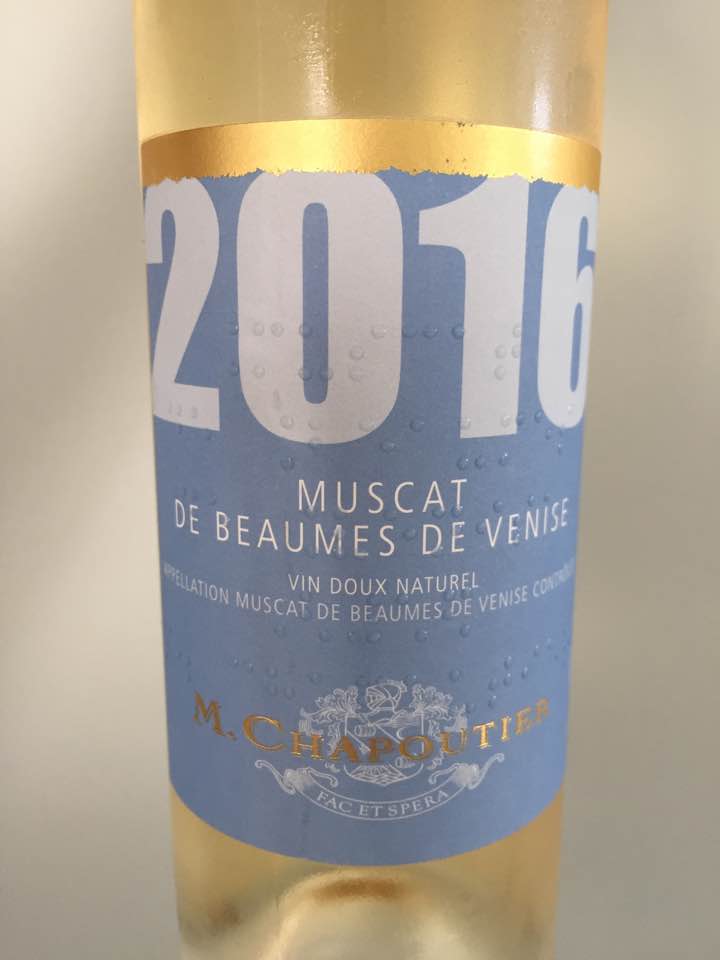 M. Chapoutier 2016 – Muscat de Beaumes de Venise