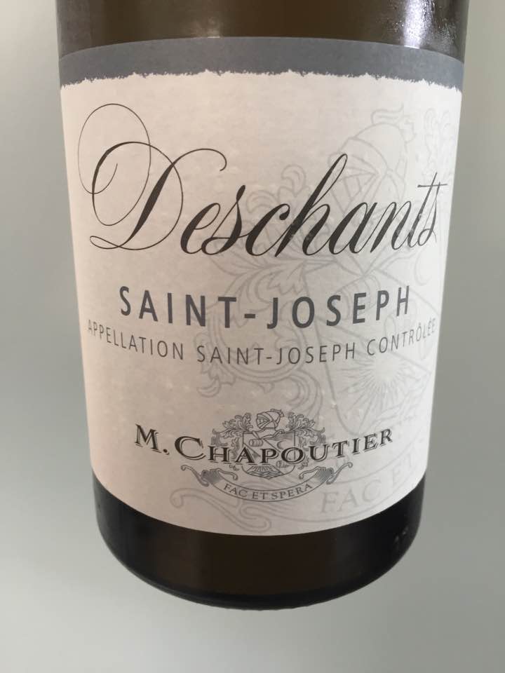 M. Chapoutier – Deschants 2016 – Saint-Joseph