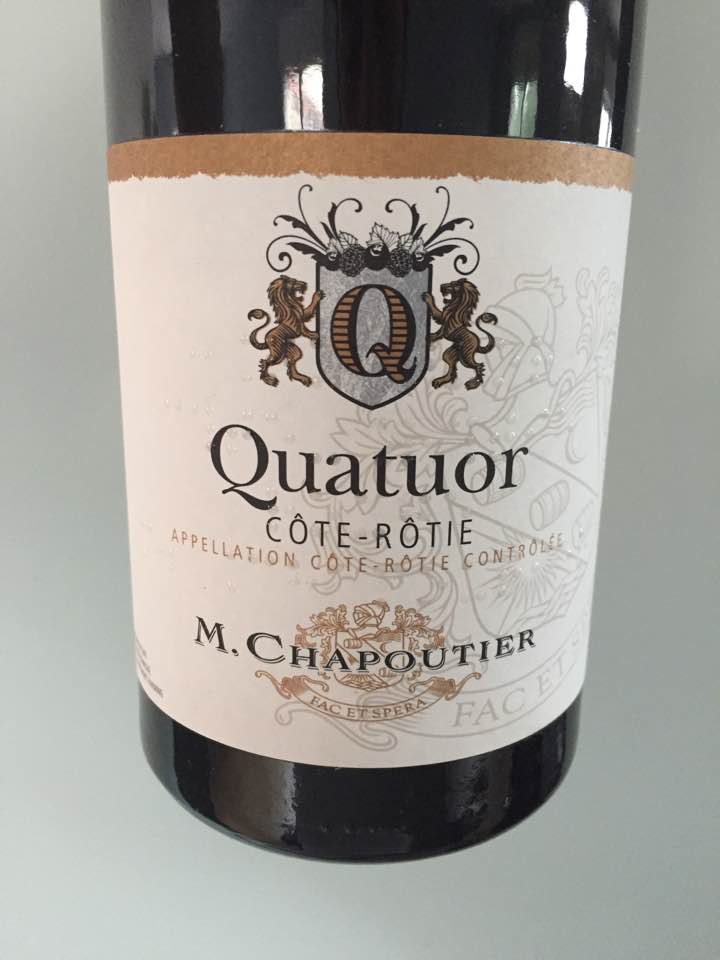 M. Chapoutier – Quatuor 2015 – Côte-Rôtie