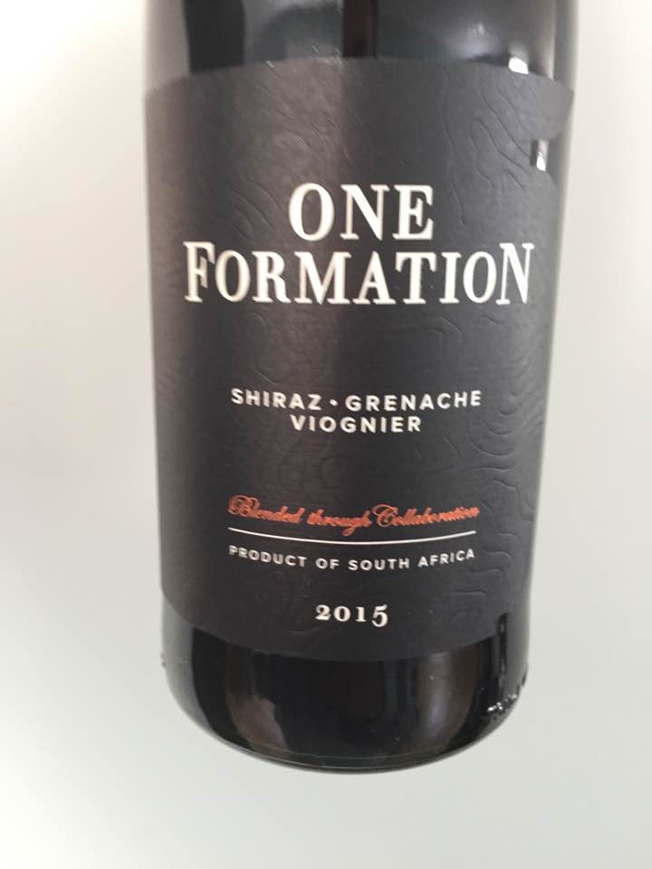 One Formation – Shiraz / Grenach / Viognier 2015 – South Africa