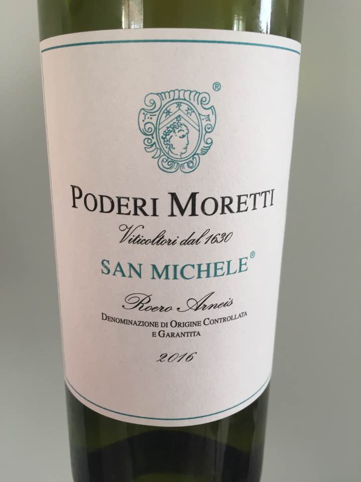 Poderi Moretti – San Michele 2016 – Roero Arneis 