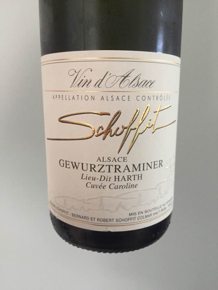 Schoffit – Cuvée Caroline 2015 – Gewurztraminer, Lieu-dit Harth – Alsace