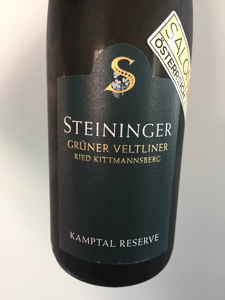 Steininger – Grüner Veltliner 2016 Ried Kittmannsberg – Kamptal DAC Reserve 