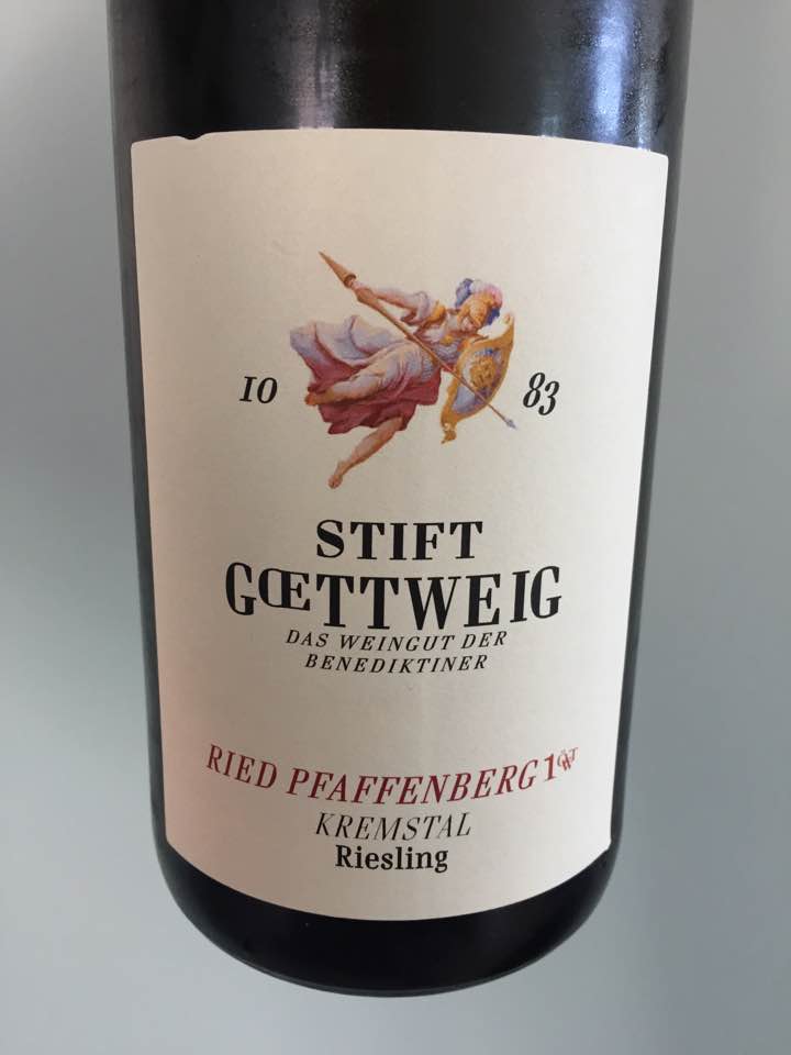 Stift Goettweig – Riesling 2016 Ried Pfaffenberg 1ÖTW – Kremstal