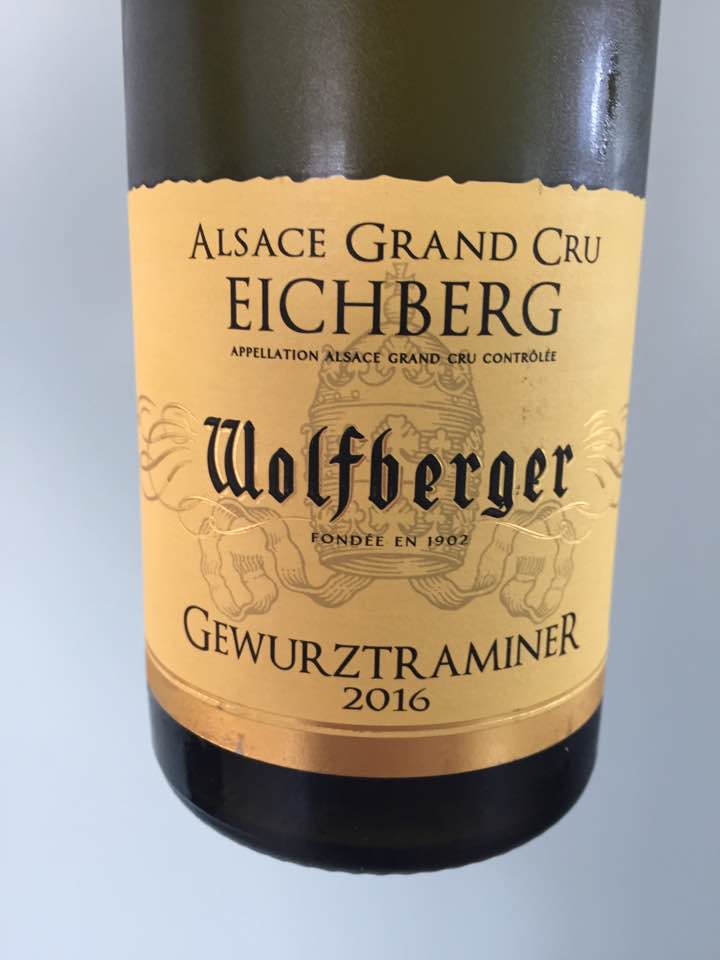 Wolfberger – Gewurztraminer 2016 – Alsace Grand Cru, Eichberg