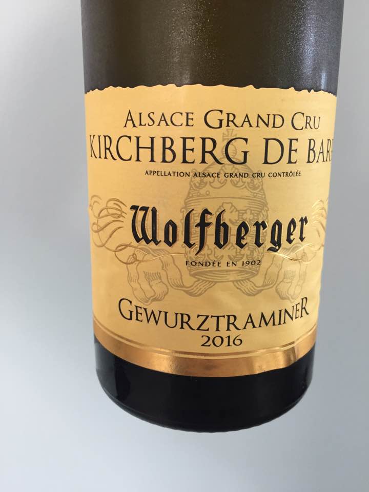 Wolfberger – Gewurztraminer 2016 – Alsace Grand Cru, Kirchberg de Barr