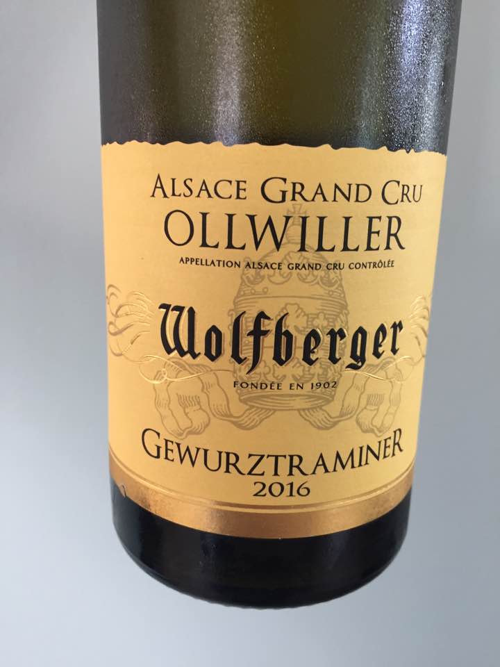 Wolfberger – Gewurztraminer 2016 – Alsace Grand Cru, Ollwiller