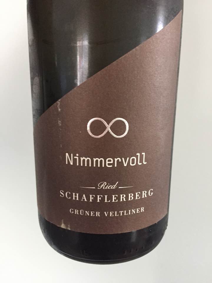 Nimmervoll – Grüner Veltliner 2017 Ried Schafflerberg – Wagram 