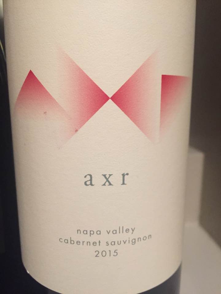 AXR – Cabernet Sauvignon 2015 – Napa Valley