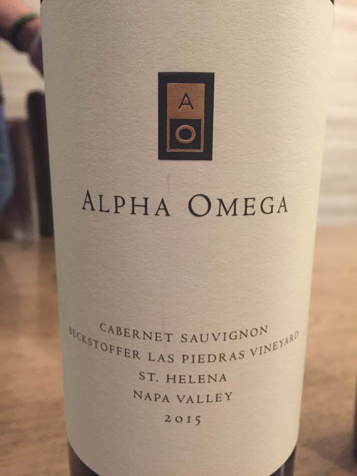 Alpha Omega – Cabernet Sauvignon 2015, Beckstoffer Las Piedras – St. Helena, Napa Valley