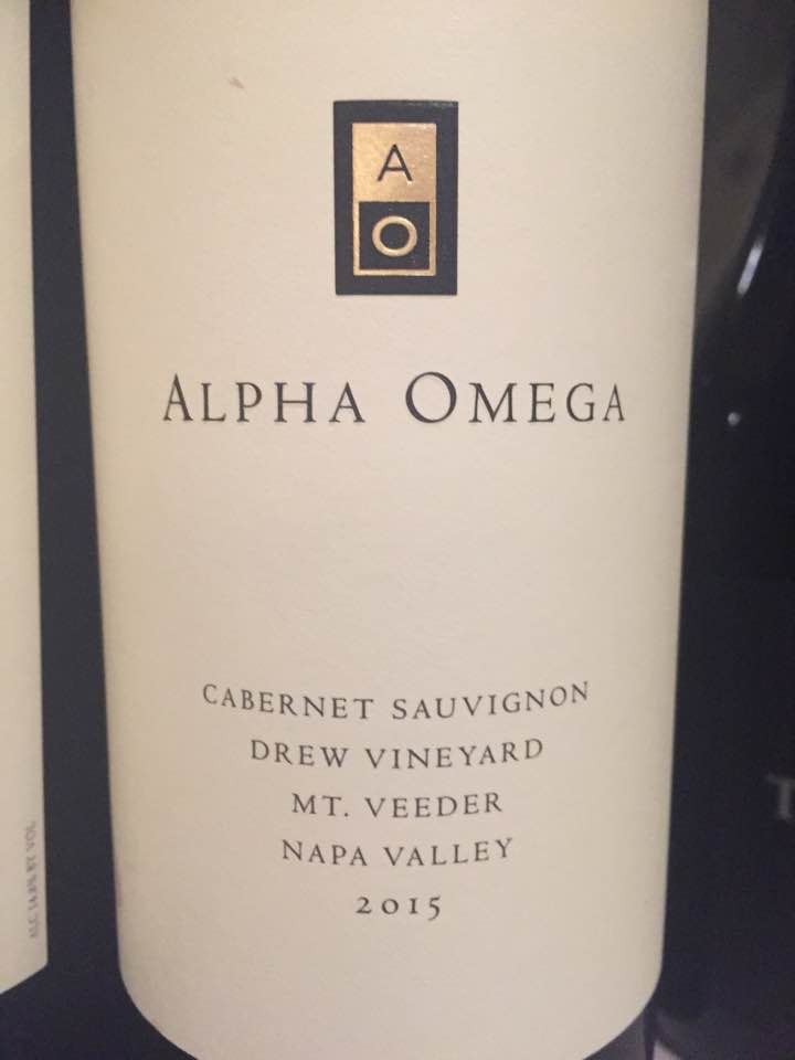 Alpha Omega – Cabernet Sauvignon 2015, Drew Vineyard – Mt. Veeder, Napa Valley