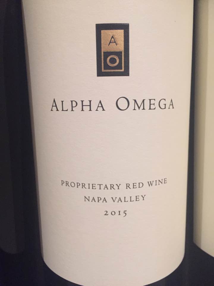 Alpha Omega – Proprietary Red Wine 2015 – Napa Valley