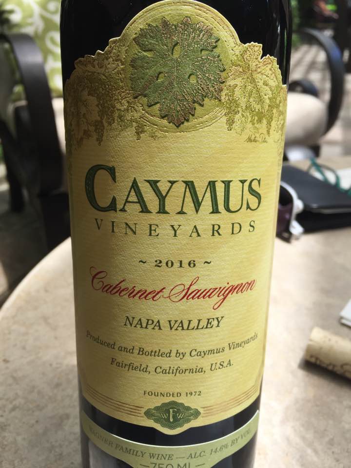 Caymus Vineyards – Cabernet Sauvignon 2016 – Napa Valley 