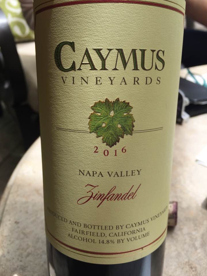 Caymus – Zinfandel 2016 – Napa Valley