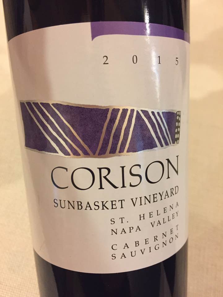 Corison – Cabernet Sauvignon 2015 Sunbasket Vineyard – Napa Valley