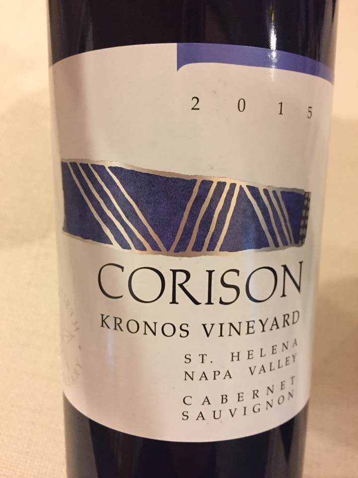 Corison – Cabernet Sauvignon 2015 – Kronos Vineyard – Napa Valley