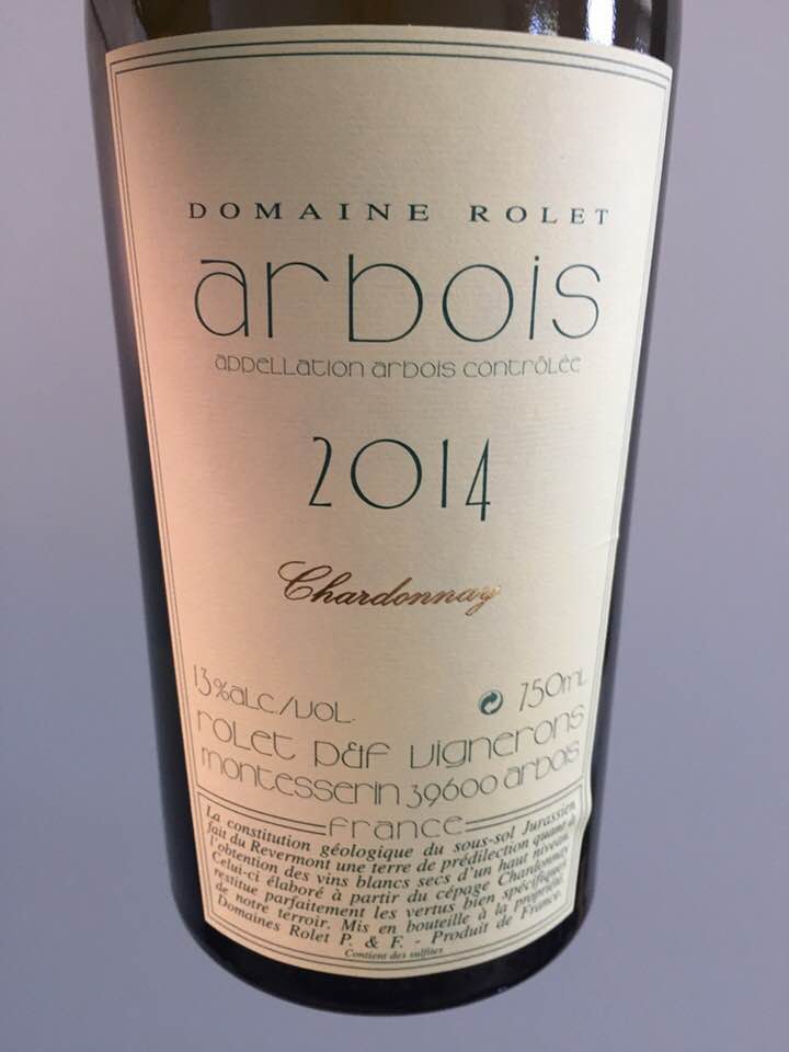 Domaine Rolet – Chardonnay 2014 – Arbois