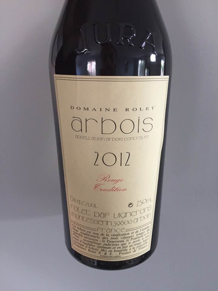 Domaine Rolet – Rouge Tradition 2012 – Arbois