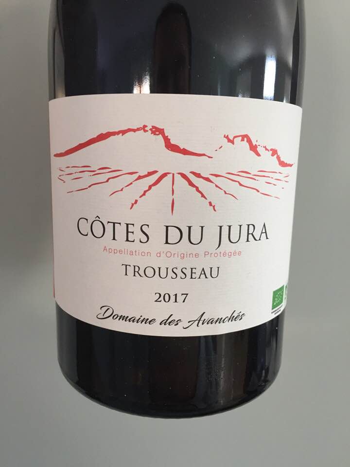Domaine des Avanchés – Trousseau 2017 – Côtes du Jura