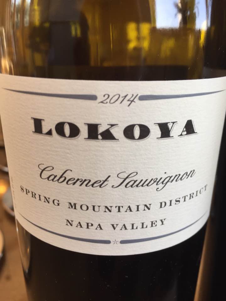 Lokoya – Cabernet Sauvignon 2014 – Spring Mountain District, Napa Valley