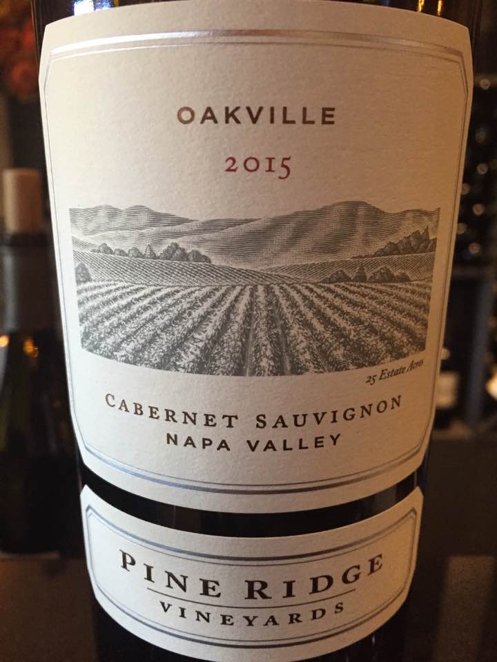 Pine Ridge Vineyard – Cabernet Sauvignon 2015, Oakville – Napa Valley