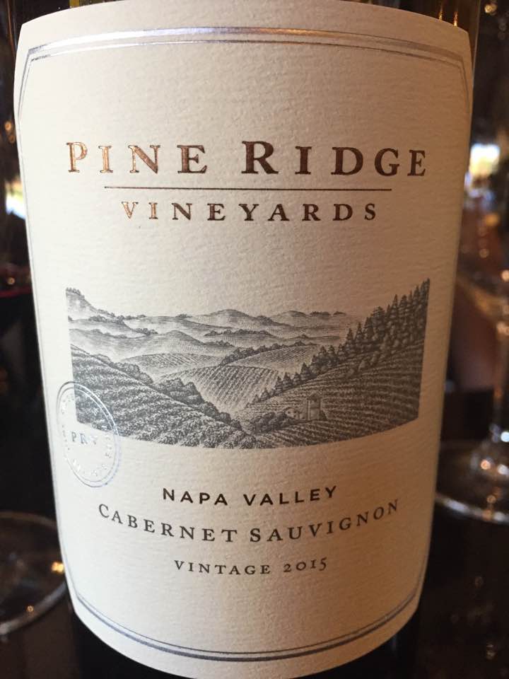 Pine Ridge Vineyards – Cabernet Sauvignon 2015 – Napa Valley