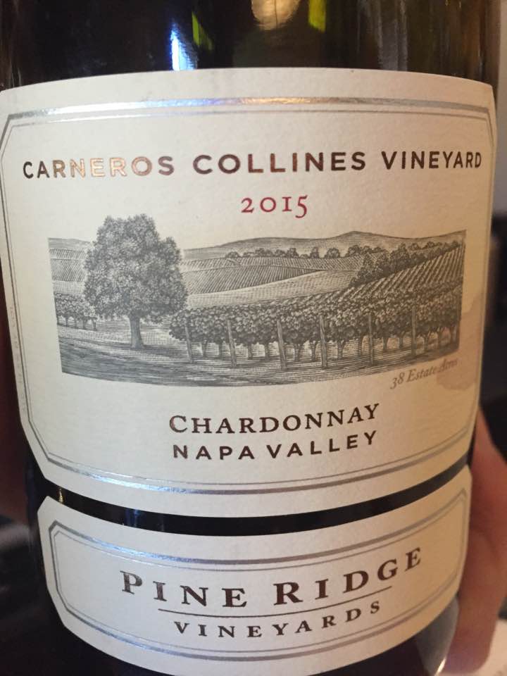 Pine Ridge – Chardonnay 2015, Carneros Collines Vineyard – Napa Valley