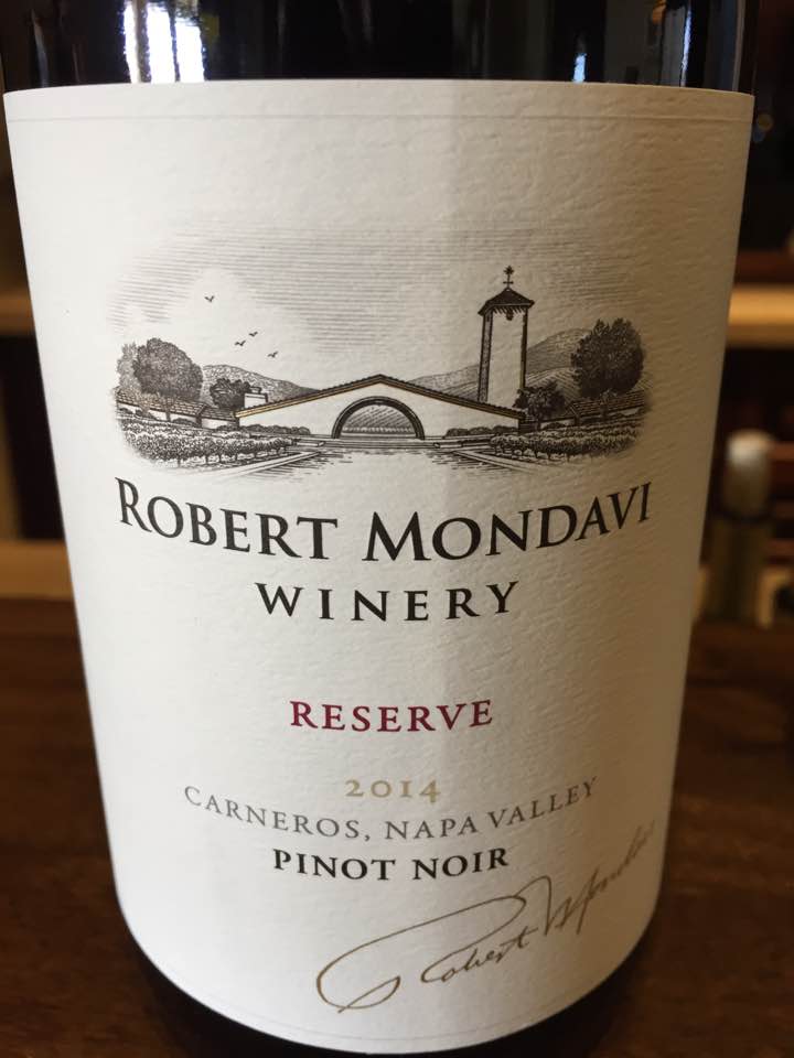 Robert Mondavi – Pinot Noir 2014 Reserve, Carneros – Napa Valley 