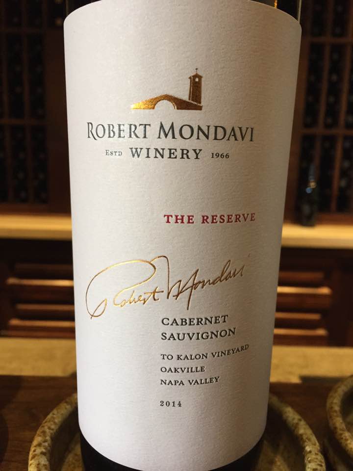 Robert Mondavi – The Reserve, 2014 Cabernet Sauvignon 2014 – To Kalon Vineyard, Oakville – Napa Valley