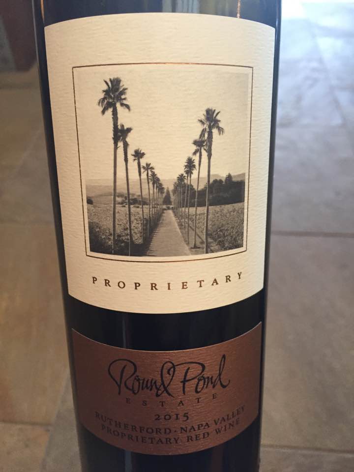 Round Pond Estate – Proprietary Red Wine 2015 – Rutherford, Napa Valley