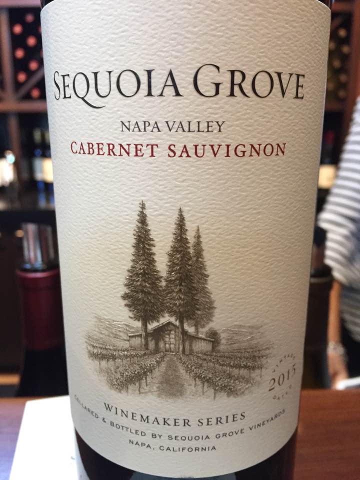 Sequoia Grove – Cabernet Sauvignon 2015, Winemaker Séries – Napa Valley