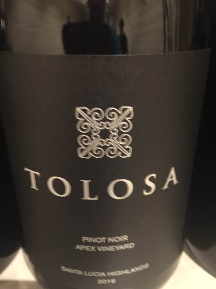 Tolosa – Pinot Noir 2016, Apex Vineyard – Santa Lucia Highlands