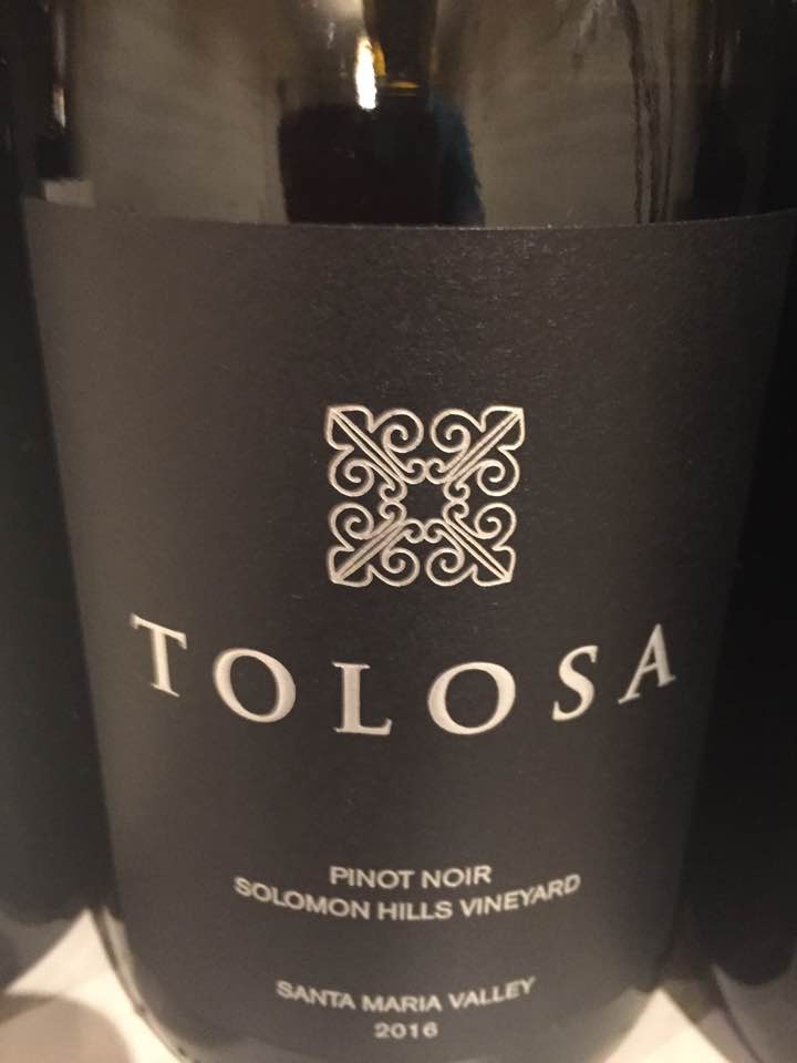 Tolosa – Pinot Noir 2016, Solomon Hills Vineyard – Santa Maria Valley