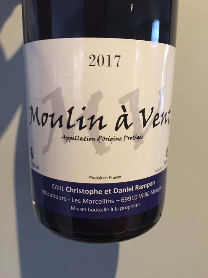 Christophe et Daniel Rampon 2017 – Moulin-à-Vent 