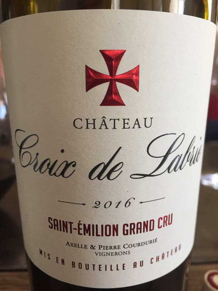 Château Croix de Labrie 2016 – Saint-Emilion Grand Cru