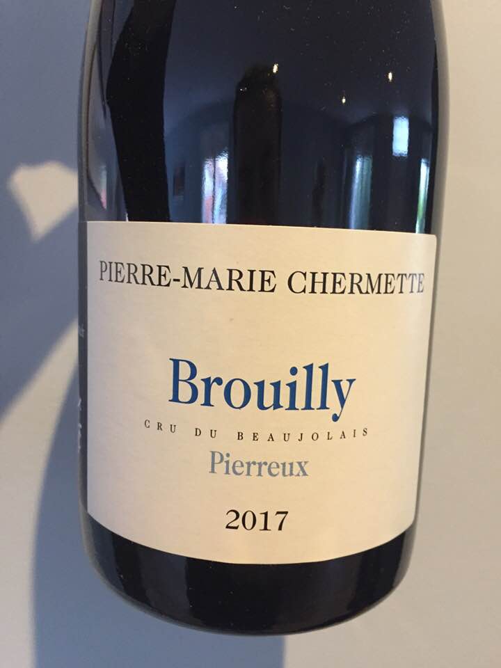 Pierre-Marie Chermette – Pierreux 2017 – Brouilly 